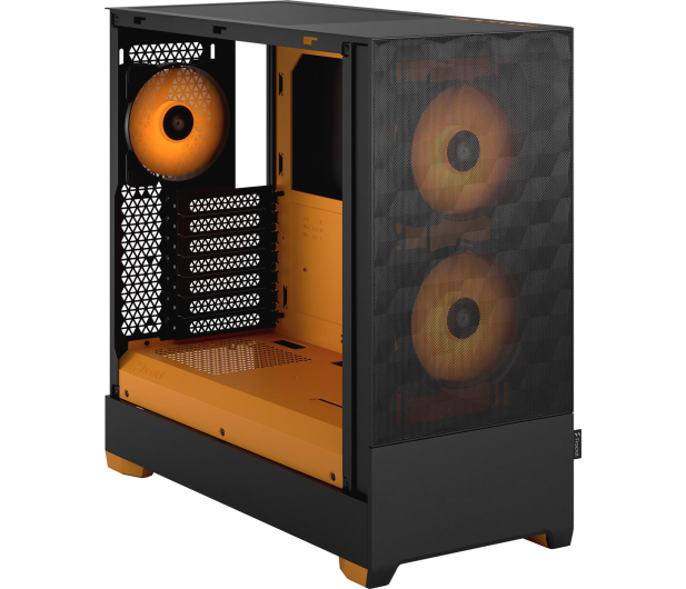 FRACTAL DESIGN Pop Air TG Clear Tint RGB pomarańczowa FD-C-POR1A-05 - 1051254 - zdjęcie 2